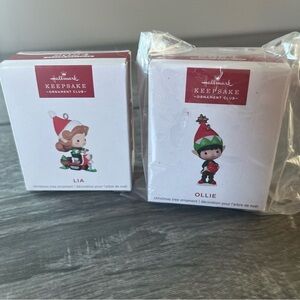 Hallmark Keepsake Ornament with Red and Green Accents